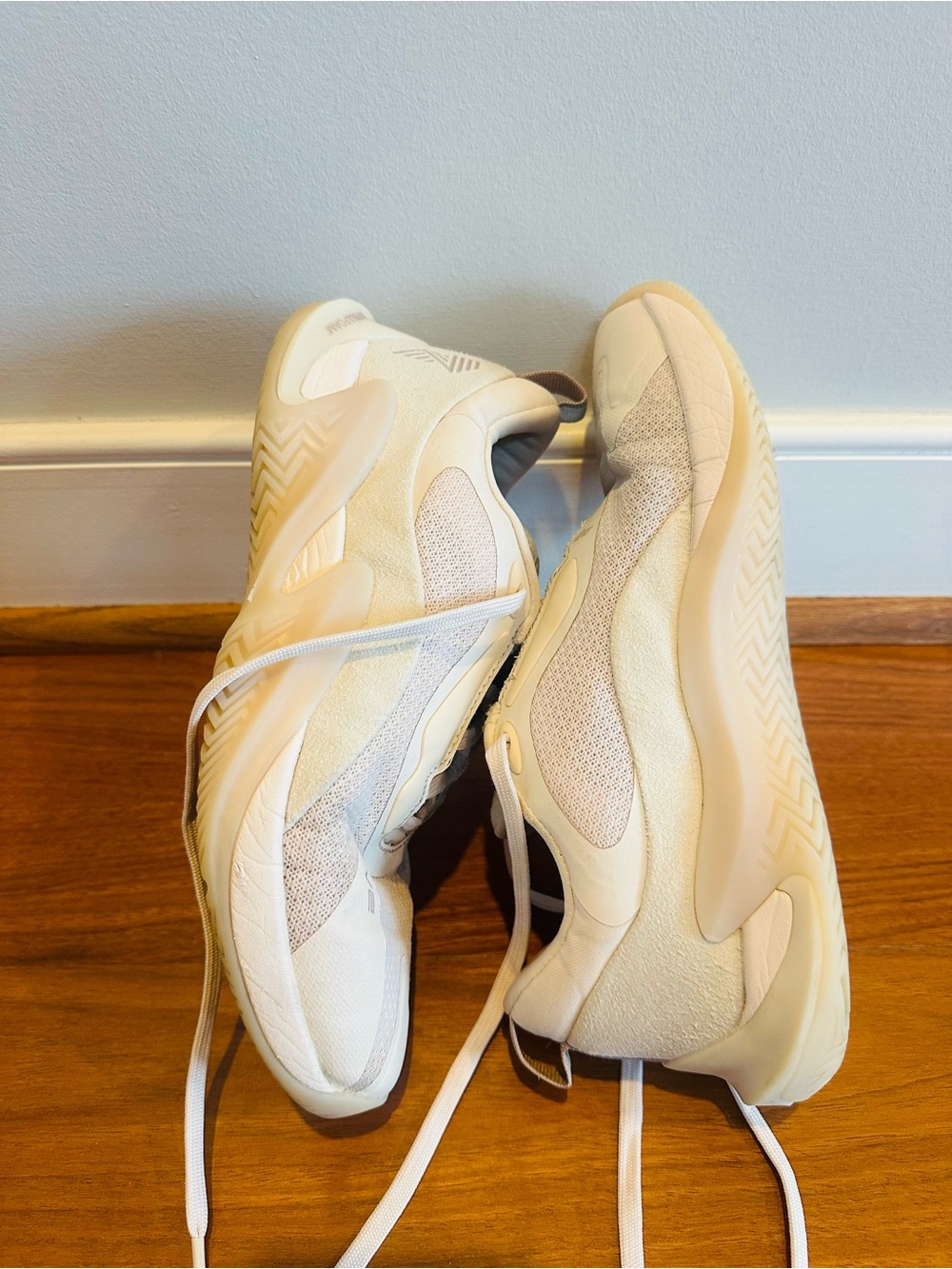 R.A.D. One V2 Crystal Gray Sneakers 6/7.5 - Picture 10 of 12